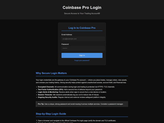 Screenshot of phishing site