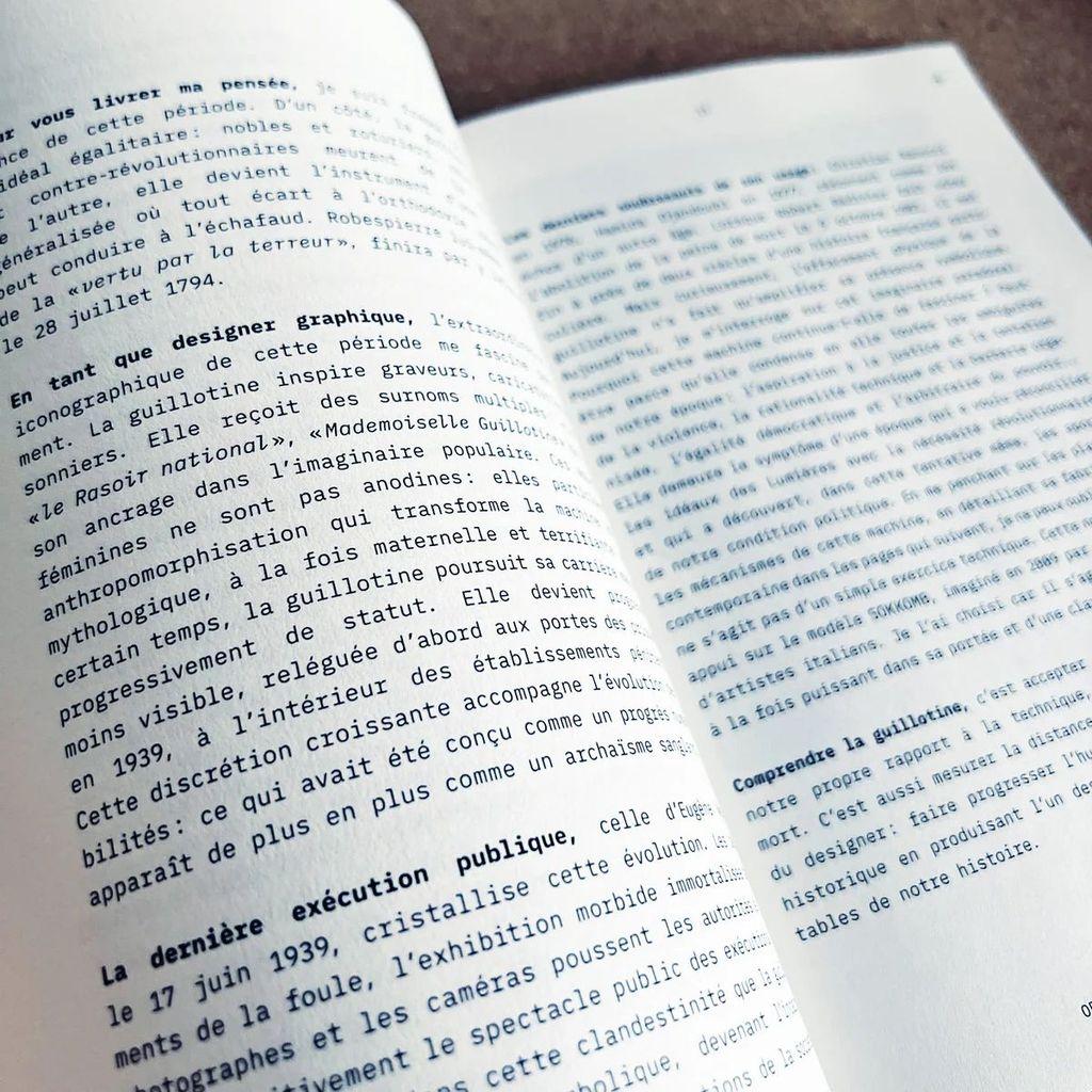 Texte de livre