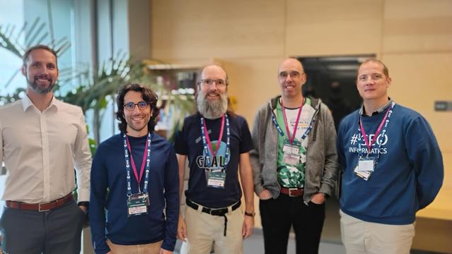 The #GeoPlegma team present at the #OSGeo #CommunitySprint and #BiDS conference.
