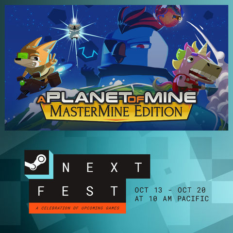 A Planet of Mine: MasterMine Edition : Mine-blowing demo at Steam Next Fest from 13 to 20, October