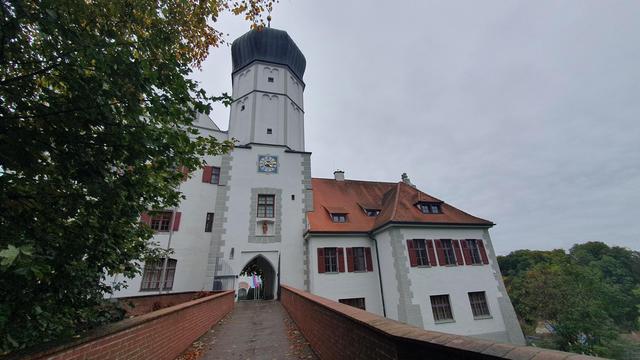 Das Schloss Vöhlin von außen