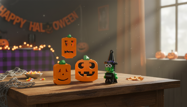 Free LEGO® Witch, Pumpkin and Rangoli Builds Arrive in October 2025 Store Events