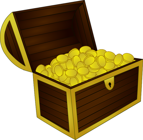 Goldschatz Bild von OpenClipart-Vectors auf Pixabay