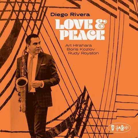 An image of the cover of the record album 'Love and Peace' by Diego Rivera