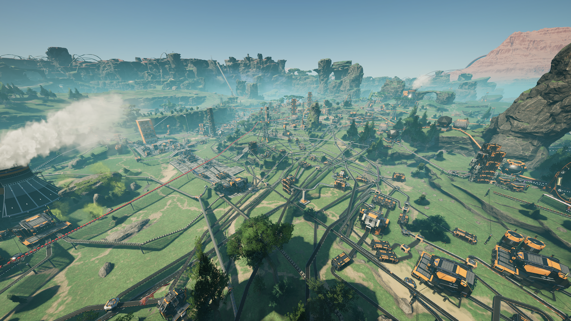 screenshot from satisfactory in daylight screenshot from satisfactory in daylight