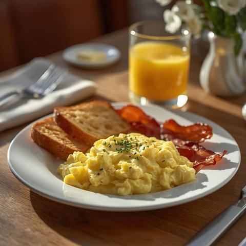 Creamy Scrambled Eggs Recipe