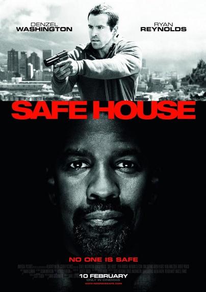 Poster for the 2012 movie Safe House
