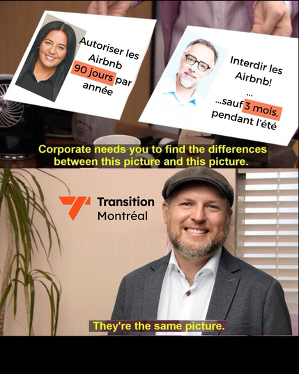 Le meme office - « corporate needs you to find the differences between this picture and this picture »