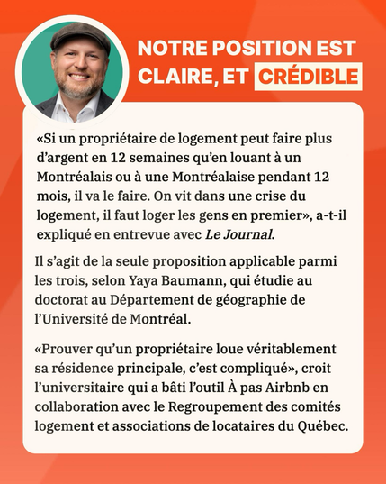 Les citations de l’article de Craig et l’expert sur Airbnb
