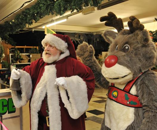What an amazing evening yesterday, so many of our wonderful customers came out in the awful weather to our Christmas Grand Opening, helping to raise money for Spalding Phab.  Everyone enjoyed meeting Santa & #rudolphtherednosedreindeer  #baytreewinterwonderland #baytreegardencentre #Imlaittlerobot , young and old! 
