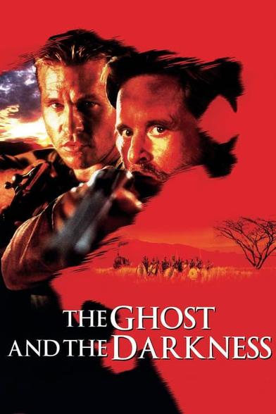 Movie poster for The Ghost and the Darkness.