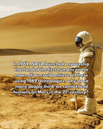 Human Land On Mars