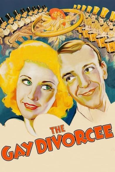 Movie poster for The Gay Divorcee.