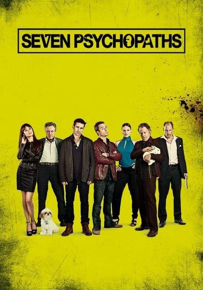 Movie poster for Seven Psychopaths.