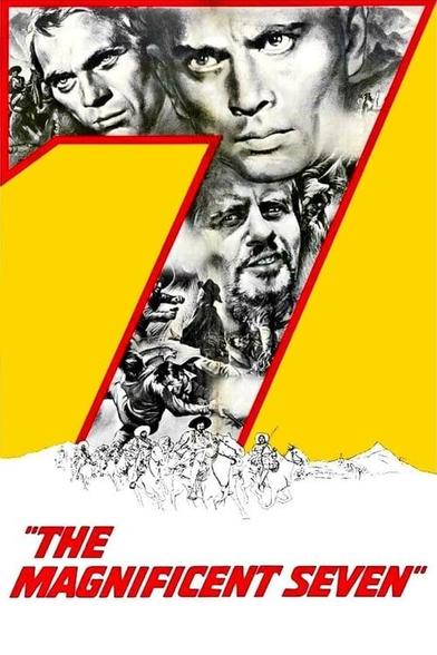 Movie poster for The Magnificent Seven.