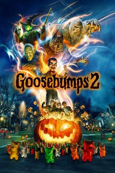 Movie poster for Goosebumps 2: Haunted Halloween.