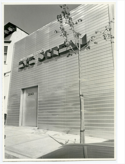 The NE Thing Co'  Eye Scream on 4th Ave in the 70s 
