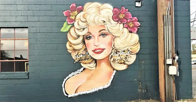 Dolly Parton: The Patron Saint of Graffiti