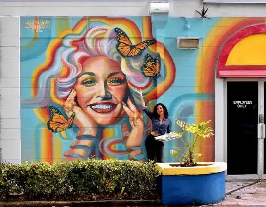 Dolly Parton: The Patron Saint of Graffiti