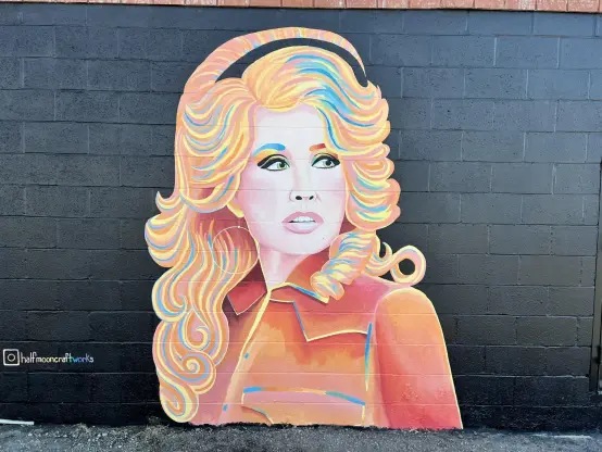 Dolly Parton: The Patron Saint of Graffiti