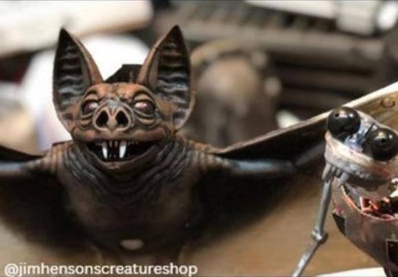 Bat animatronic by the Jim Henson Creature Shop