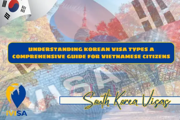 các loại visa hàn quốc