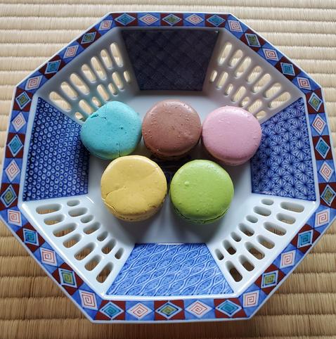 Macarons from Ladurée (ラデュレ).