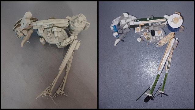 WIP pics of my latest mech in the making