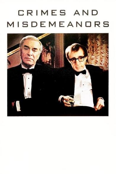 Movie poster for Crimes and Misdemeanors.