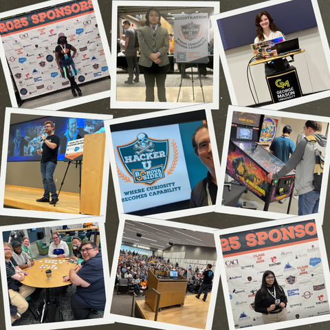 Random photos from the Security BSides Northern Virginia 2025 event this past weekend. 