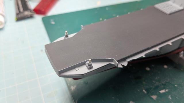 Revell/3Dprined German Flugdeckfregatte 1/700 scale model 