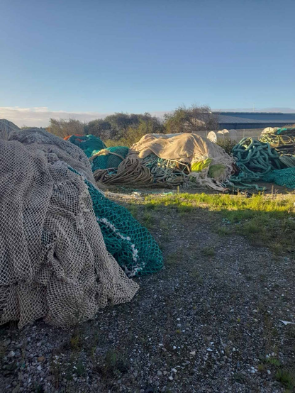 The beauty of danish fishing nets.