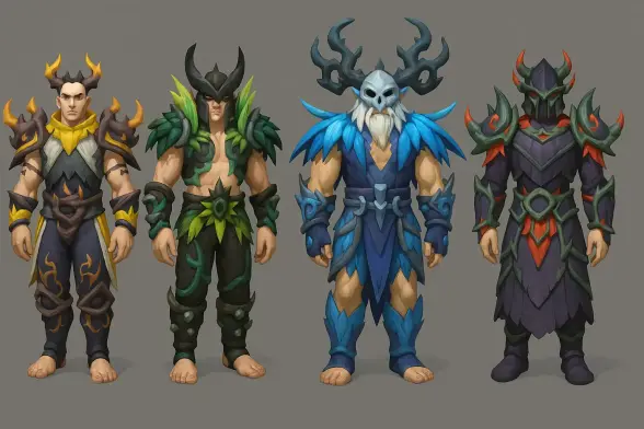 Haranir-Rüstungen und Waffen aus den Midnight-Dungeons in WoW