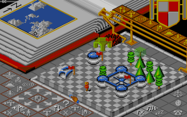 Populous: Promised Lands - Silly Land world