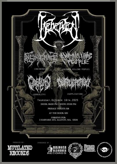 Live Metal poster 
16/10/25