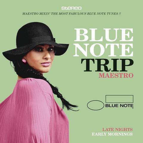 An image of the cover of the record album 'Blue Note Trip 10: Late Nights/Early Mornings' by Various Artists