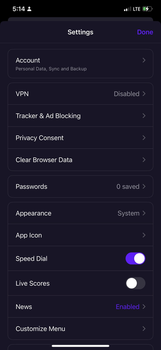 Re work 🔨 and very cool loooking new setting menu bar 😓🤩