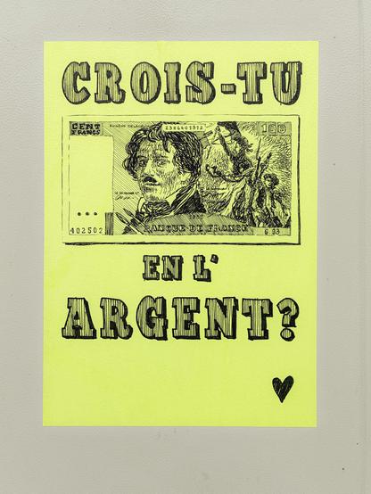 Crois-tu en l'argent ?