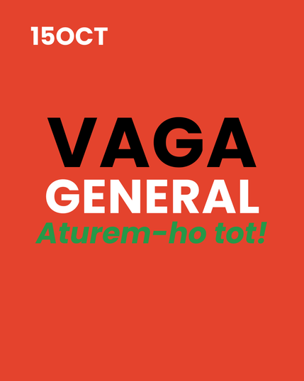 Cartell vaga general