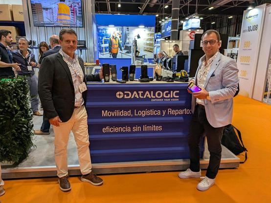Datalogic and XLOG together during the Logistics & Automation Madrid.