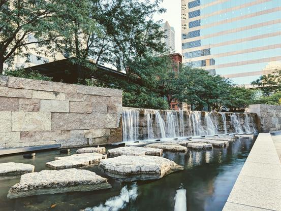 City Garden Long Exposure