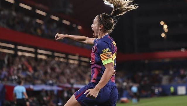 Alèxia Putellas, millor jugadora del partit contra el Bayern de Champions (Europa Press)