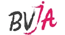 Logo des BVjA. BV sind schwarz und jA sind pink