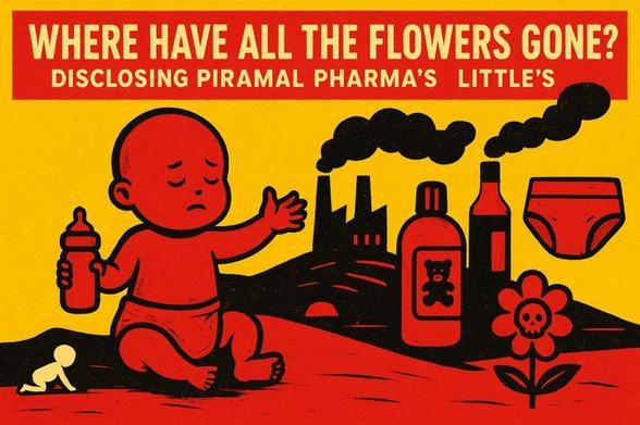 Tragedy and Dedication: Investigates deaths of 22 children from contaminated cough syrup in India, exposing systemic regulatory failure and negligence in pharmaceuticals.
Piramal Pharma’s “Little’s” Line: Critiques baby-care products (wipes, oils, shampoos, diapers, toys, “Jungle Magic” extensions) for masking toxic ingredients with “gentle care” rhetoric.
Health Risks: Highlights dangers from petrochemical-derived ingredients (talc, polypropylene, parabens, phenoxyethanol, superabsorbent polymers), including asbestos, endocrine disruption, microplastics, respiratory issues, and unverified pediatric safety.
Opaque Supply Chains: Notes reliance on Chinese imports (15% of raw materials), environmental pollution (e.g., Digwal), and lax regulation of non-pharmacological FMCG products.
Moral and Cultural Critique: Frames infancy as a battleground of postcolonial capitalism, with iatrogenic harm, false patriotism, and Anthropocene-driven toxicity (climate, microplastics).
Narrative Style: Blends poetic laments, folk songs, philosophical dialogues, and political-ecological critiques to underscore corporate exploitation of parental anxiety.
Data and Demands: Includes appendices on toy industry economics, material toxicities, and sourcing; calls for transparency, audits, pharmacovigilance, and societal reform to honor the lost children.