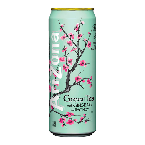 Arizona green tea with ginseng and honey