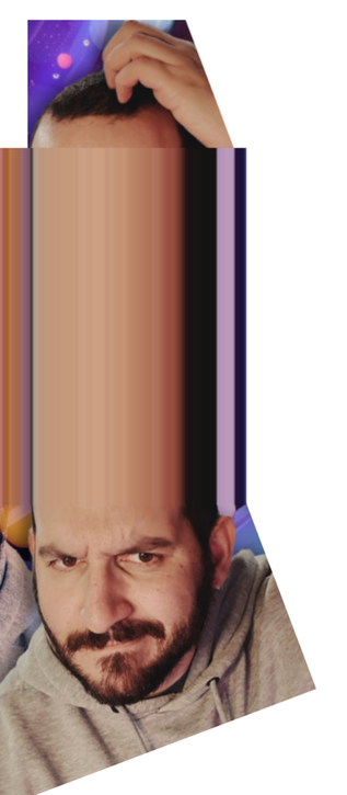 Khalid with long forehead