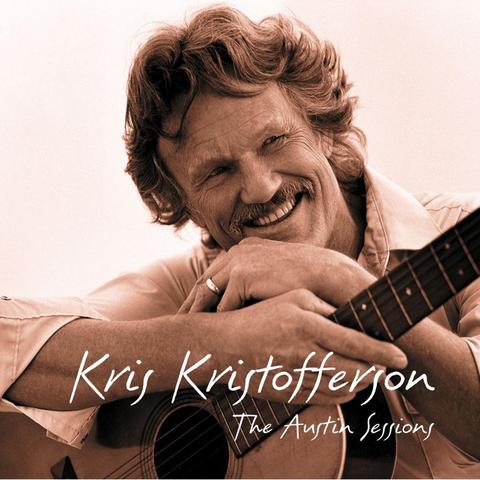 An image of the cover of the album 'The Austin Sessions' by Kris Kristofferson
