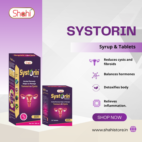 Systorin - Ayurvedic Support for Cysts & Fibroids | Shahi Laboratories Pvt. Ltd.