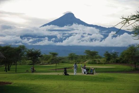 Villa with pool on Kilimanjaro Golf Estate