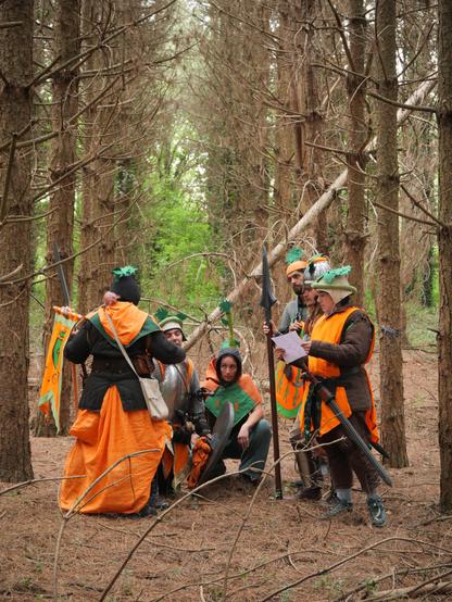 Compagnie Carotte en plein conciliabule